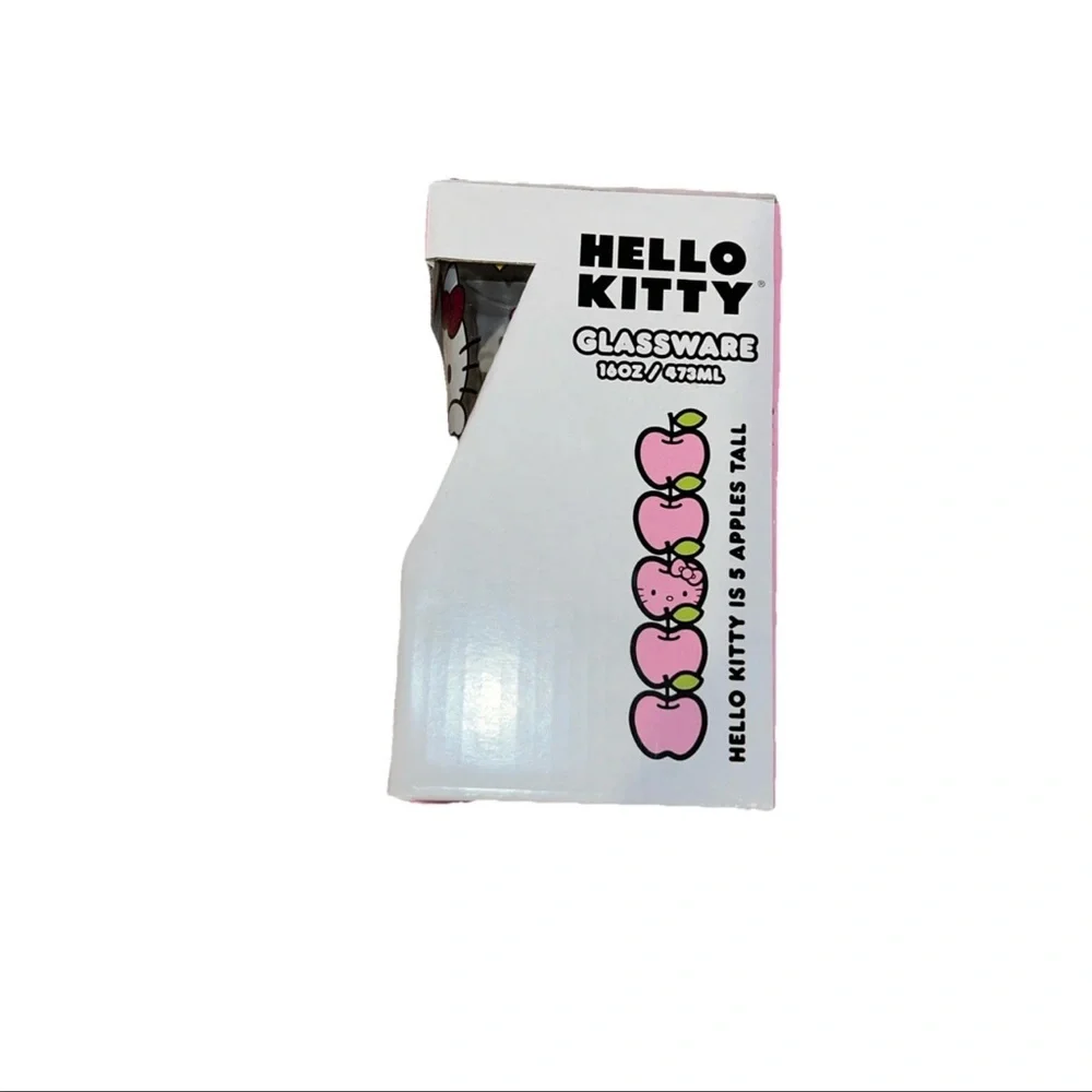 Sanrio Hello Kitty Glassware 16 Oz